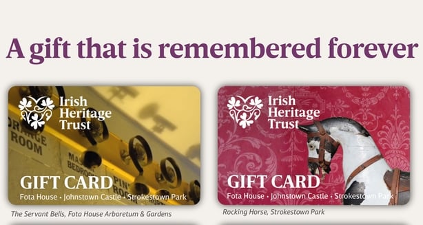Heritage gift cards