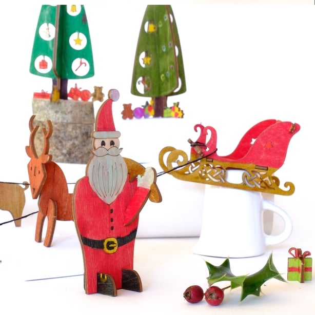 Pop Out Planet Christmas