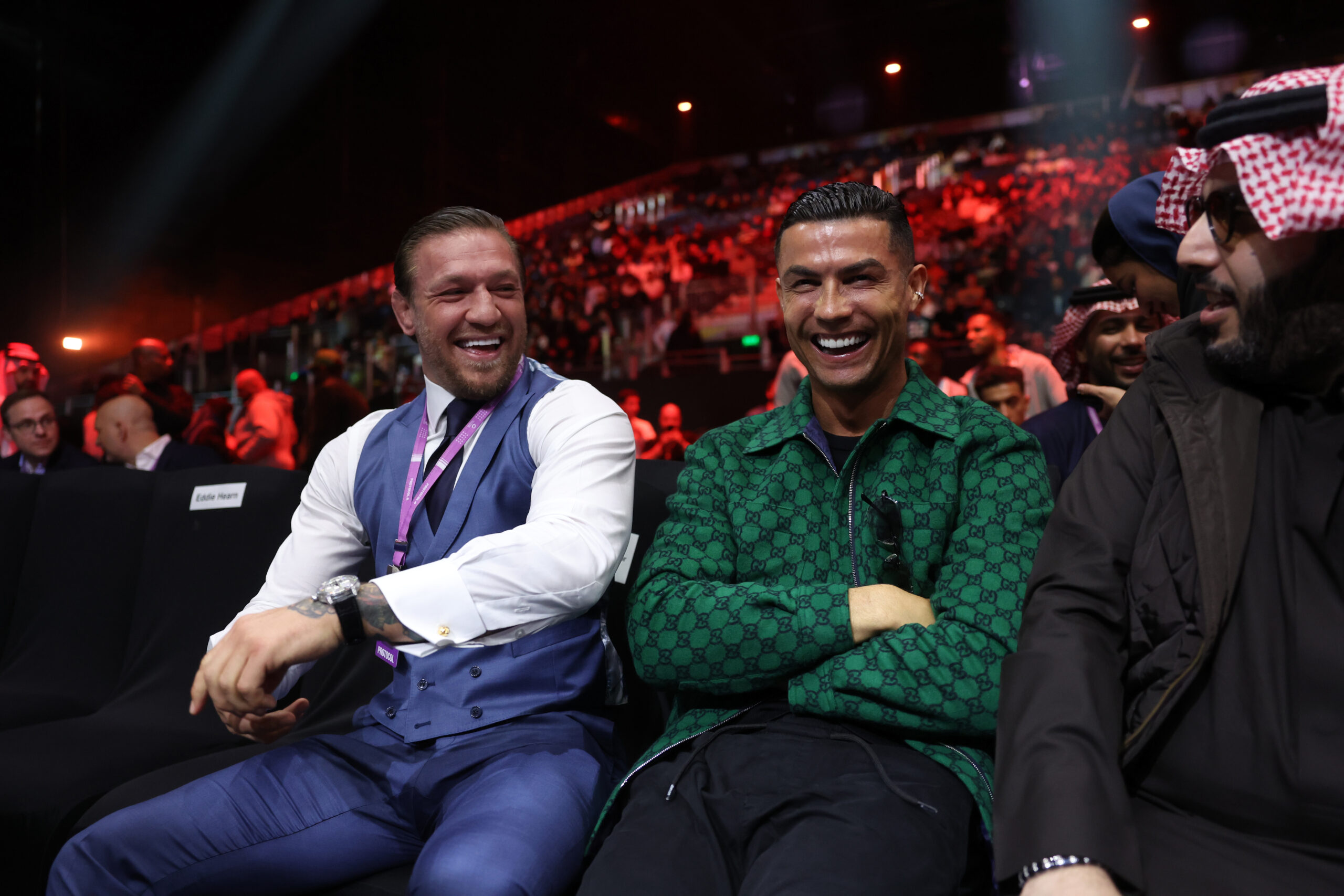 McGregor couldn't resist poking fun at his rival