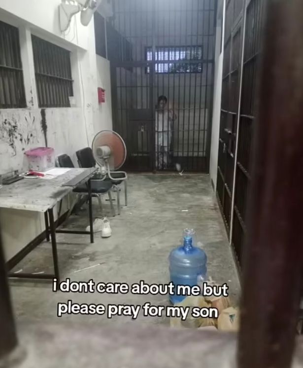 She has shared videos of her time at the Mothers and Children Immigration Detention Centre in Bangkok with her son