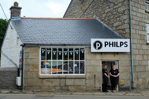 Carol Morse and Linda Hale have worked in Philps in Praze-an-Beeble for 55 years between them