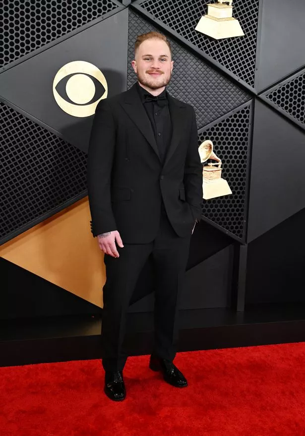 Zach Bryan at the 66th Annual GRAMMY Awards held at Crypto.com Arena on February 4, 2024 in Los Angeles, California. (Photo by Gilbert Flores/Billboard via Getty Images)