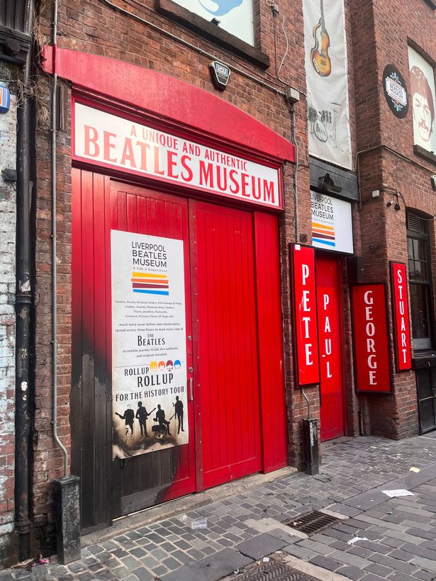 The condition of the door on Wednesday, July 16 morning