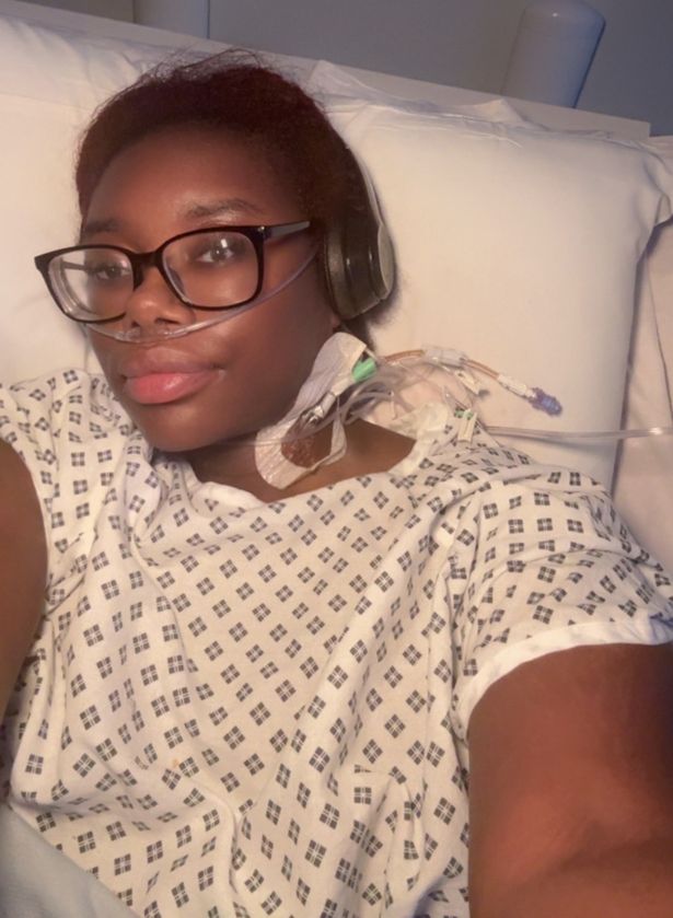 Khadejah in hospital (Jam Press)