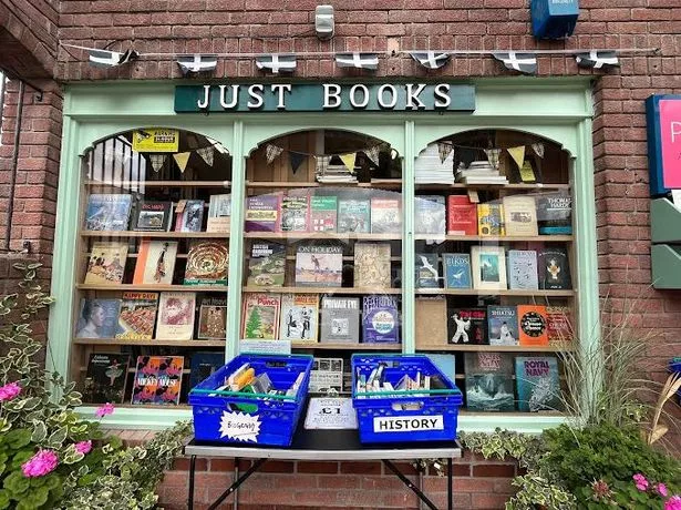 Just Books in Pydar Mews, Truro, is closing for good because of the economic downturn