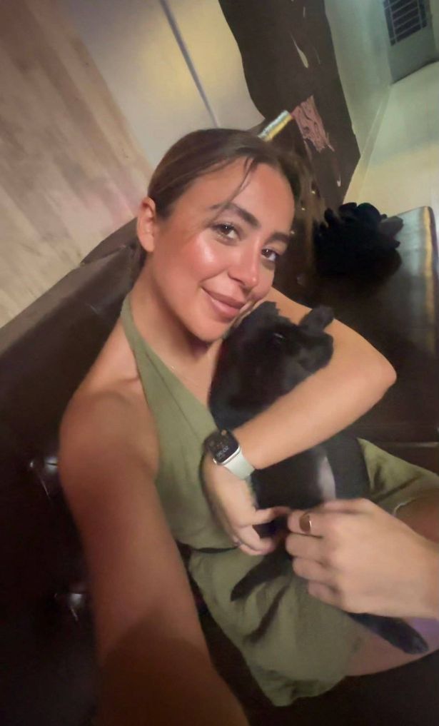 Alysha Pyrgotis, 27, was left vomiting and with 'extreme diarrhoea' after catching typhoid on the remote Indonesian party island of Gili Trawangan in June this year