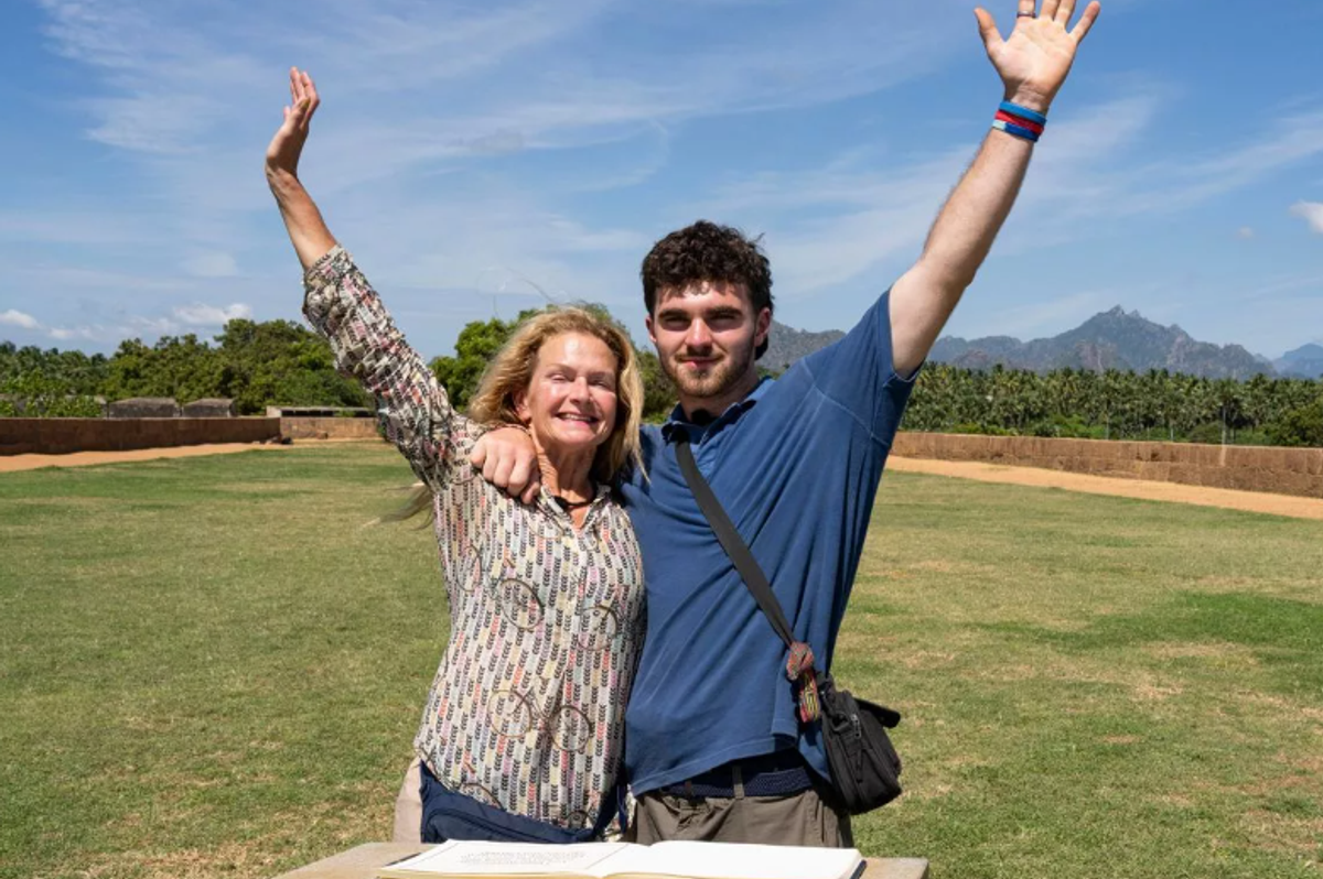 Race Across the World winners Tom and Caroline