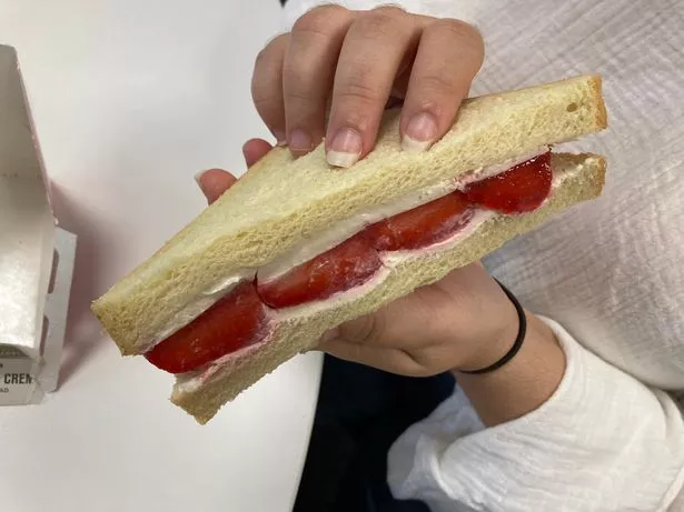 The sandwich is released just in time for Wimbledon