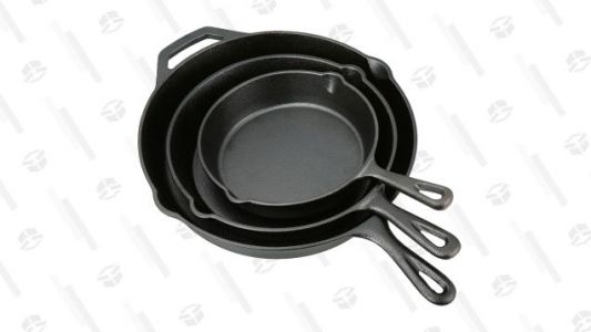 Start Your Cast Iron Collection With This $19 Ozark Trail Skillet Set Start Your Cast Iron Collection With This $19 Ozark Trail Skillet Set