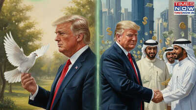 Trump has touted himself as the man of peace But from Qatars air base in Idaho to Pakistans crypto deal his peace partnerships look more like deal-making