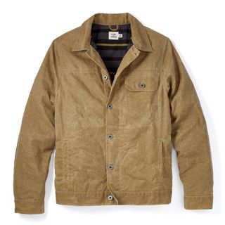 Flannel-lined waxed trucker jacket (as seen on The Last of Us) Flannel-lined waxed trucker jacket (as seen on The Last of Us)