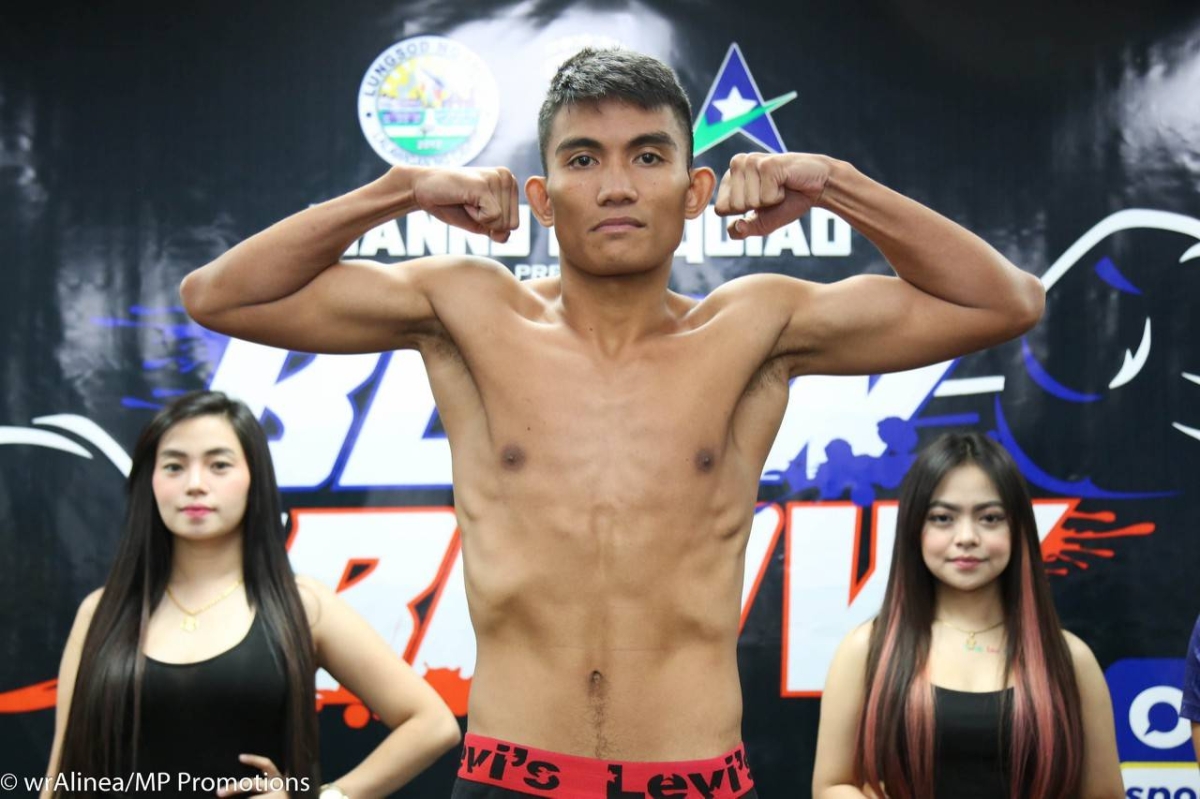 Professional boxer Kenneth Egano. PHOTO FROM BLOW BY BLOW FACEBOOK PAGE