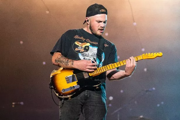 Zach Bryan performs during Pilgrimage Music & Cultural Festival at The Park at Harlinsdale Farm on September 24, 2023 in Franklin, Tennessee. (Photo by Erika Goldring/Getty Images)