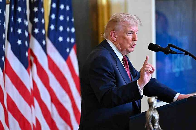 President Donald Trump. MUST CREDIT: Graeme Sloan/Bloomberg