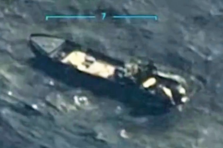 In a post on social media, President Trump said that the U.S. military had conducted another strike against a Venezuelan boat.