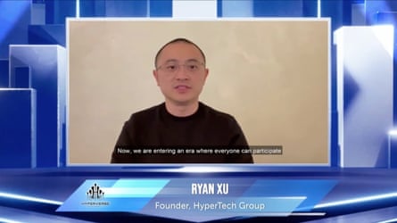 Ryan Xu, billed as a founder of the Hyper Tech group in a promotional video.