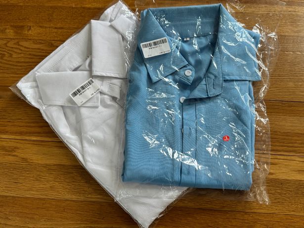 The 'linen' shirts which were actually made of polyester material