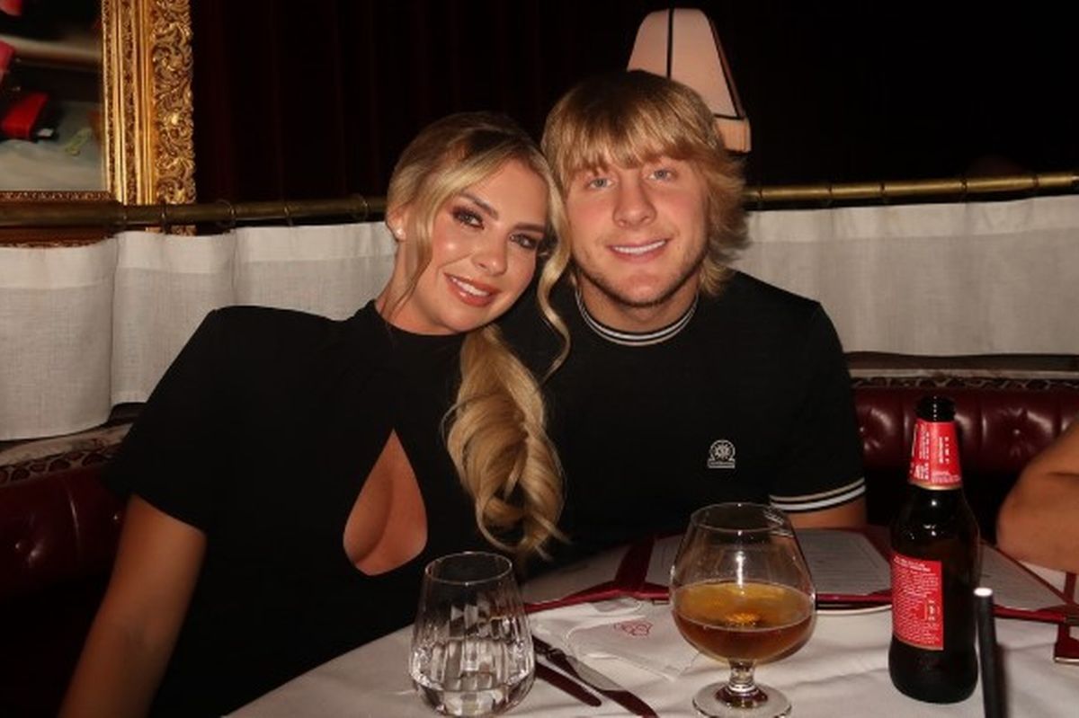 Paddy Pimblett and Laura Gregory