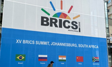 The Sandton convention centre in Johannesburg, where the summit is taking place