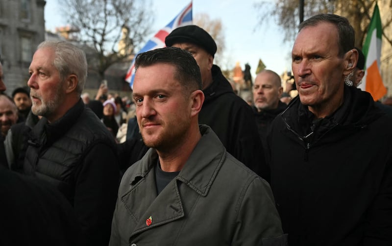 Stephen Yaxley Lennon (who goes by Tommy Robinson) is a British far-right activist
