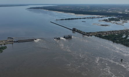 Mustafa Nayyem’s reconstruction department was called in to deal with the aftermath of the destruction of the Nova Kakhovka dam in June.
