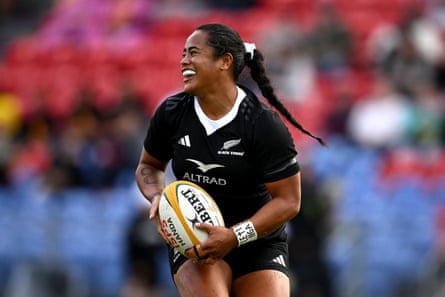 New Zealand’s Ayesha Leti-I’iga scored two tries in the 2022 final against England