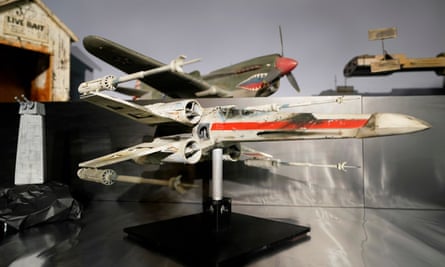 X-wing starfighter model