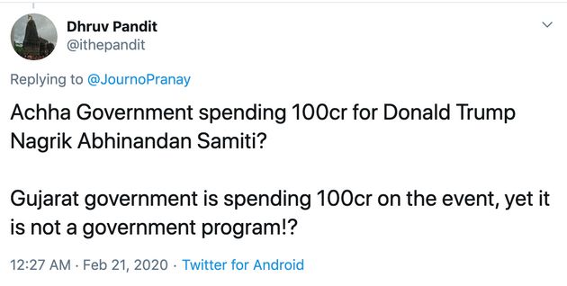 What Even Is Donald Trump Nagrik Abhinandan Samiti? Twitter Has A Lot Of