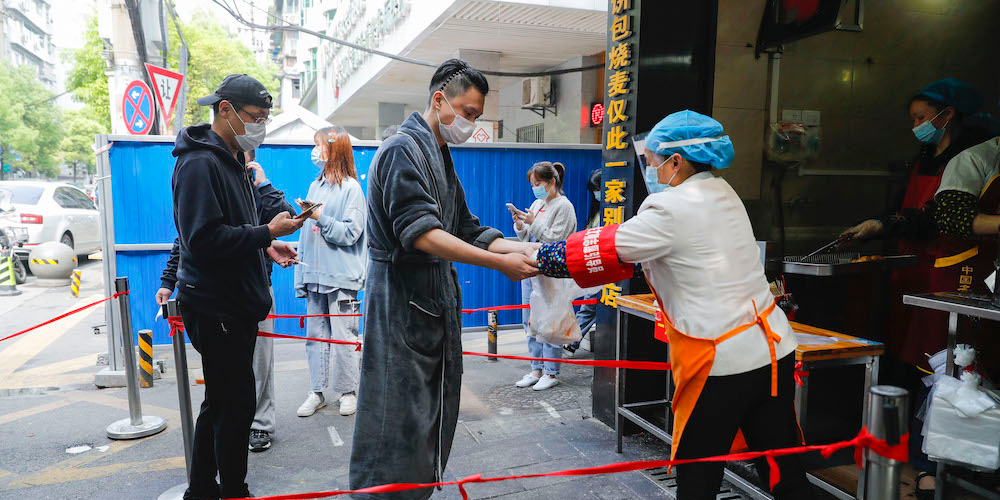 Wuhan breakfast stores