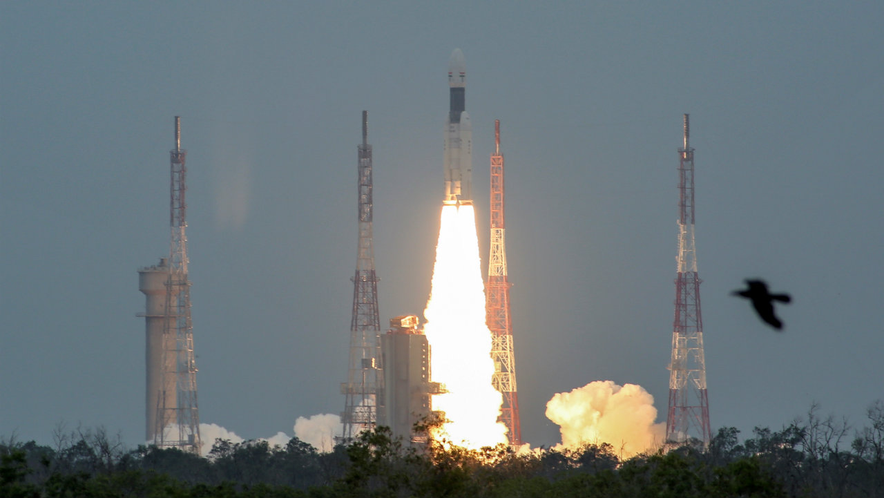 #chandrayaan2: Carrying a billion dreams and hopes, Chandrayaan-2 lifted off for the Moon in July. While it did not soft-land on the Moon as per the plan, it proved India's technological capability and, more importantly, India's endless ability to hope and keep on dreaming as one united nation. (Image: Reuters) #chandrayaan2: Carrying a billion dreams and hopes, Chandrayaan-2 lifted off for the Moon in July. While it did not soft-land on the Moon as per the plan, it proved India's technological capability and, more importantly, India's endless ability to hope and keep on dreaming as one united nation. (Image: Reuters)