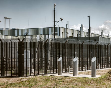 An Amazon datacentre in Didcot, Oxfordshire.