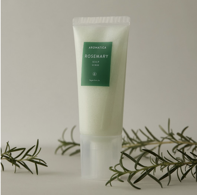 Sephora Exclusive: Aromatica Rosemary Scalp Scrub in green