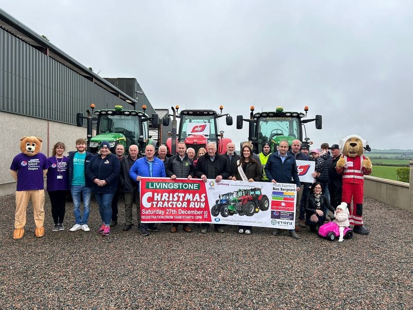The Livingstone Family Christmas Tractor Run