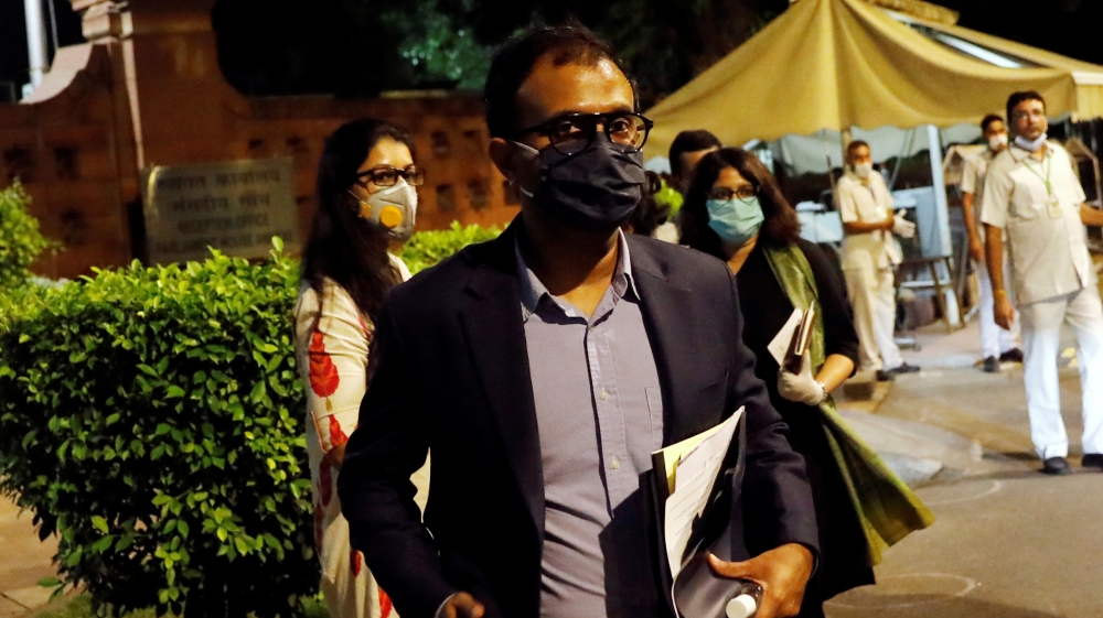 Ajit Mohan, Managing Director of Facebook India, comes out of the Parliament Annexe after his meeting with the parliamentary panel, in New Delhi, India, September 2, 2020. REUTERS/Adnan Abidi Ajit Mohan, Managing Director of Facebook India, comes out of the Parliament Annexe after his meeting with the parliamentary panel, in New Delhi, India, September 2, 2020. REUTERS/Adnan Abidi