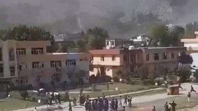 According to Taliban, the Pakistani attacks targeted civilian homes and the Sayed Jamaluddin Afghani ⁠University in Kunar province’s capital, Asadabad. (Reuters)