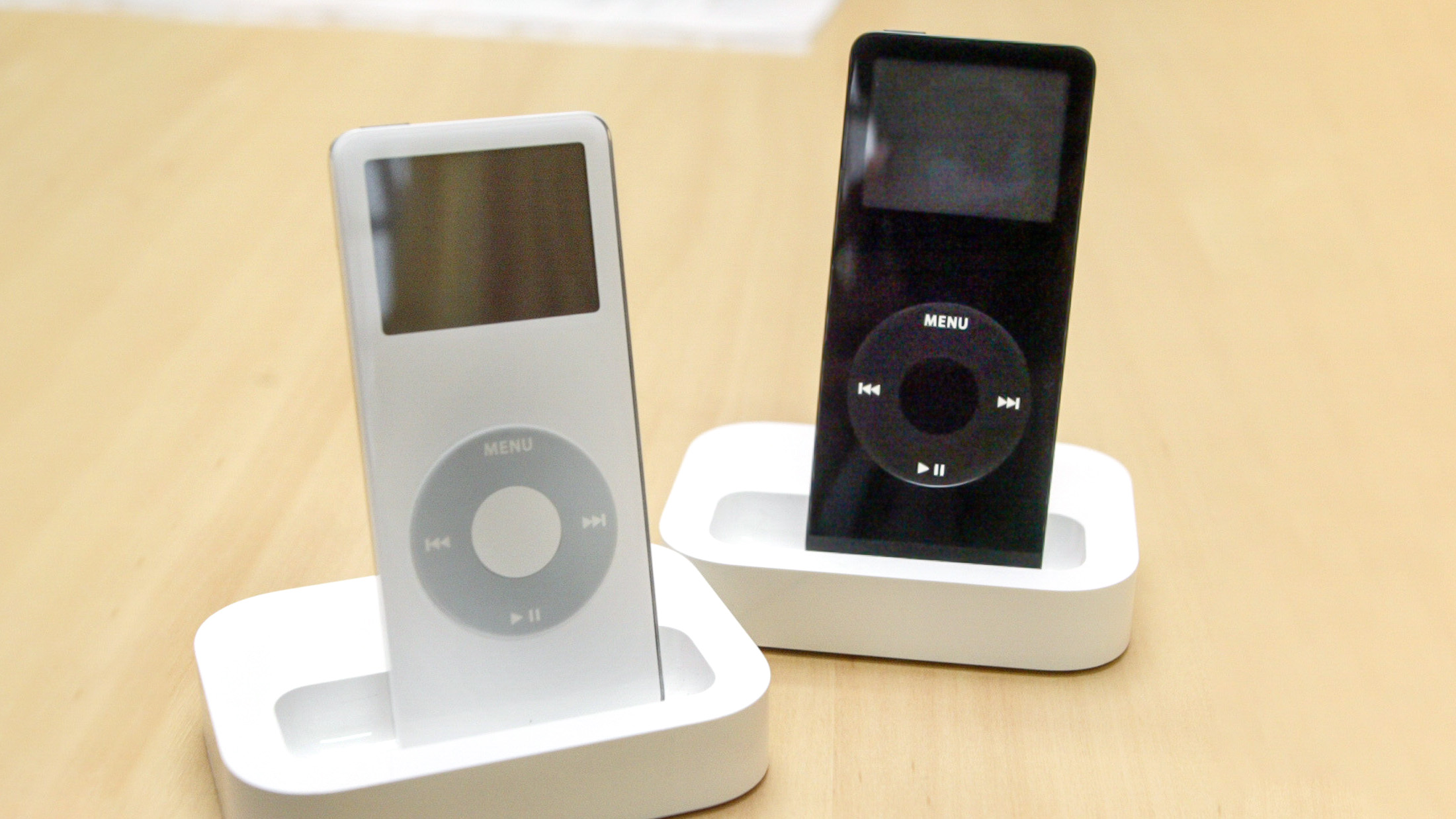 The original iPod Nano shown in 2010