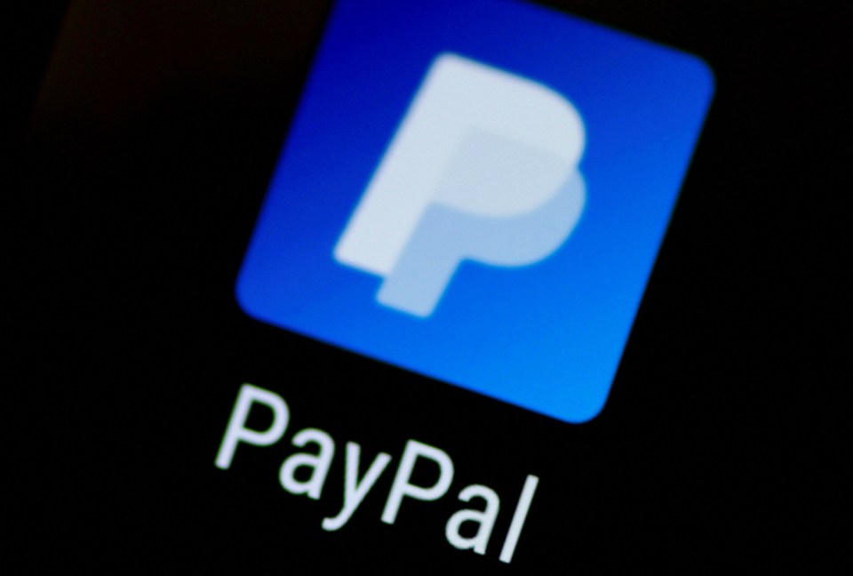 Illustration of the PayPal app on a phone screen.