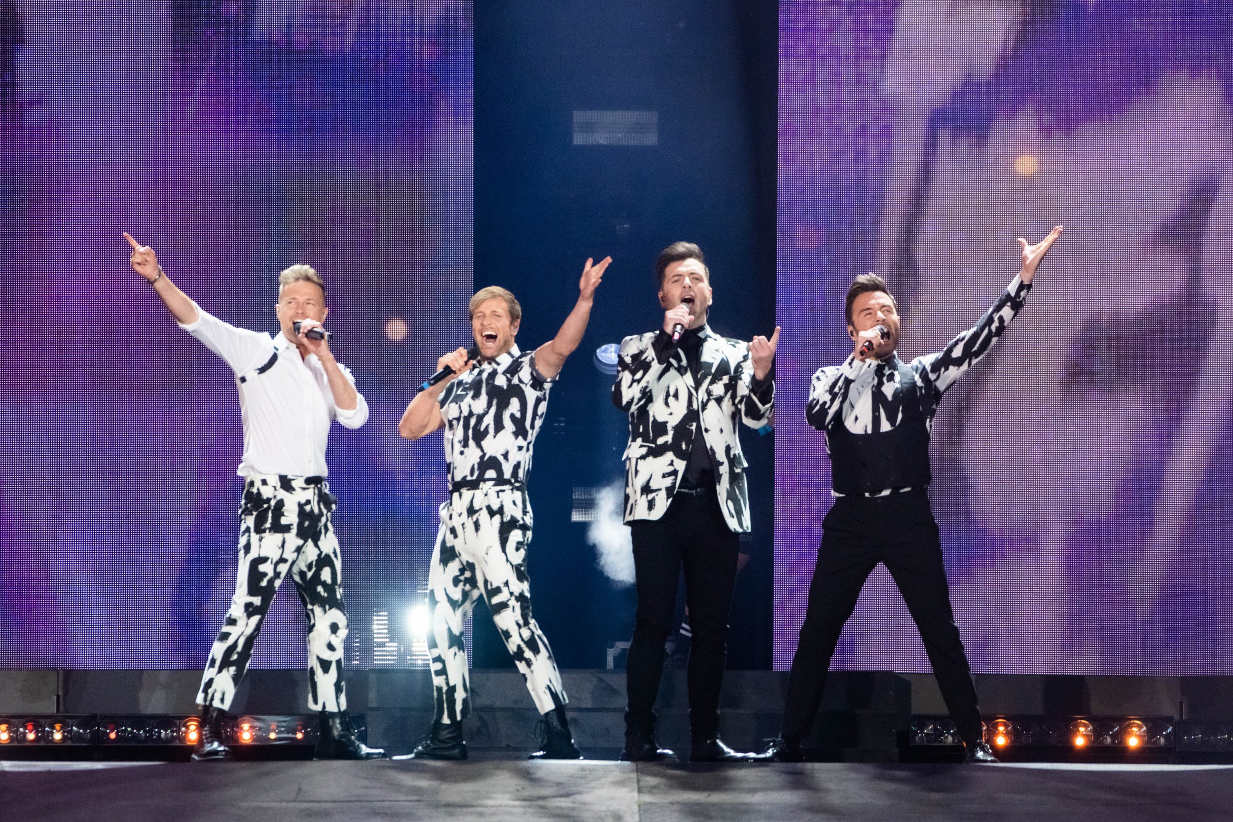 Westlife have a busy two weeks ahead of them