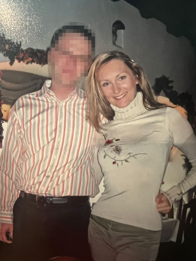The bride's dreams were soon dashed when her husband, then aged 37, was diagnosed with testicular cancer.