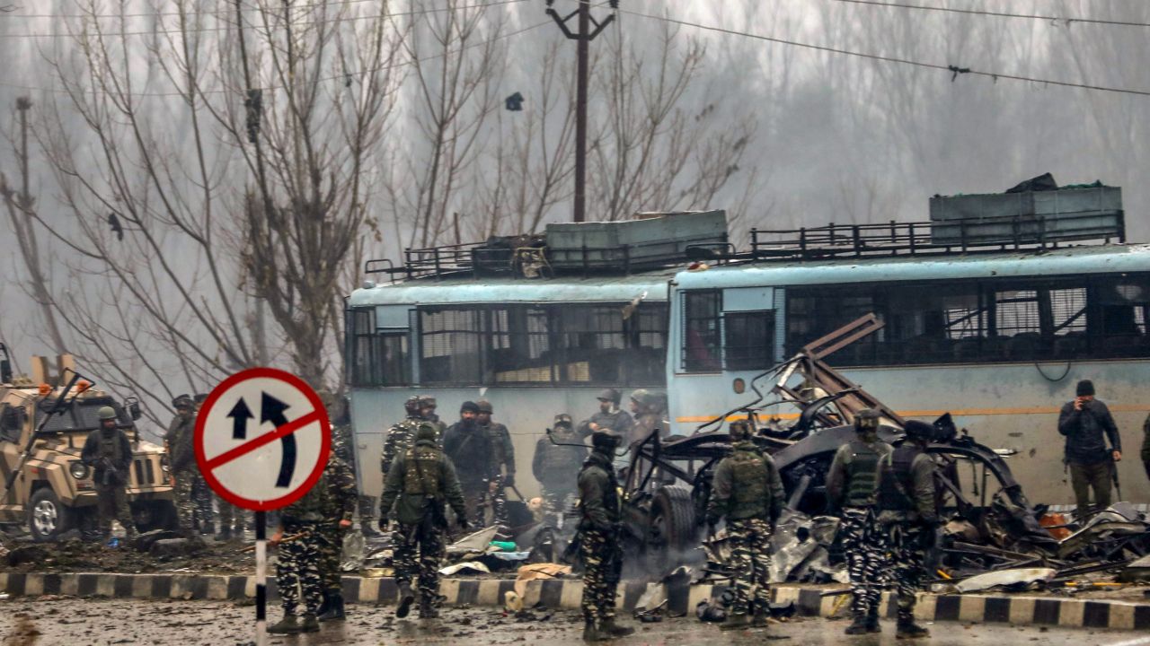 #pulwama: The terrorist attack, which martyred 40 CRPF personnel in Pulwama, shocked the nation and brought India on the brink of war with Pakistan after the Indian forces had responded by conducting the Balakot airstrikes. (Image: PTI) #pulwama: The terrorist attack, which martyred 40 CRPF personnel in Pulwama, shocked the nation and brought India on the brink of war with Pakistan after the Indian forces had responded by conducting the Balakot airstrikes. (Image: PTI)