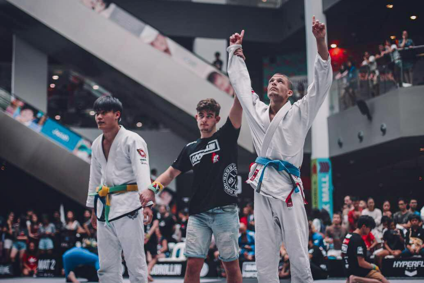 He fell in love with martial arts while on a run in Malaysia