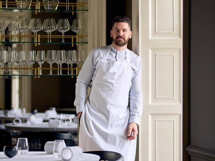 Chef Vincent Crepel. Picture: Barry Murphy