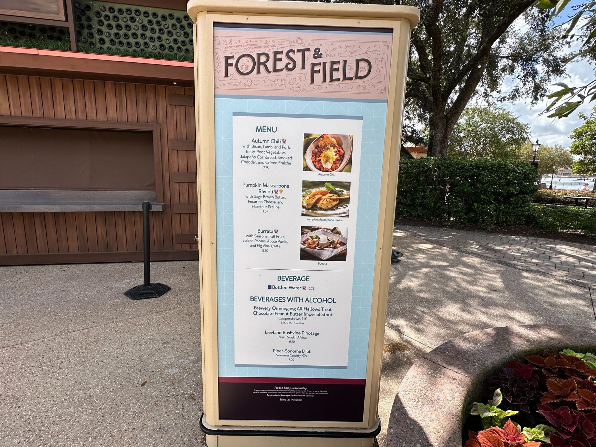 Menus (With Prices) for 2024 EPCOT International Food & Wine Festival 64