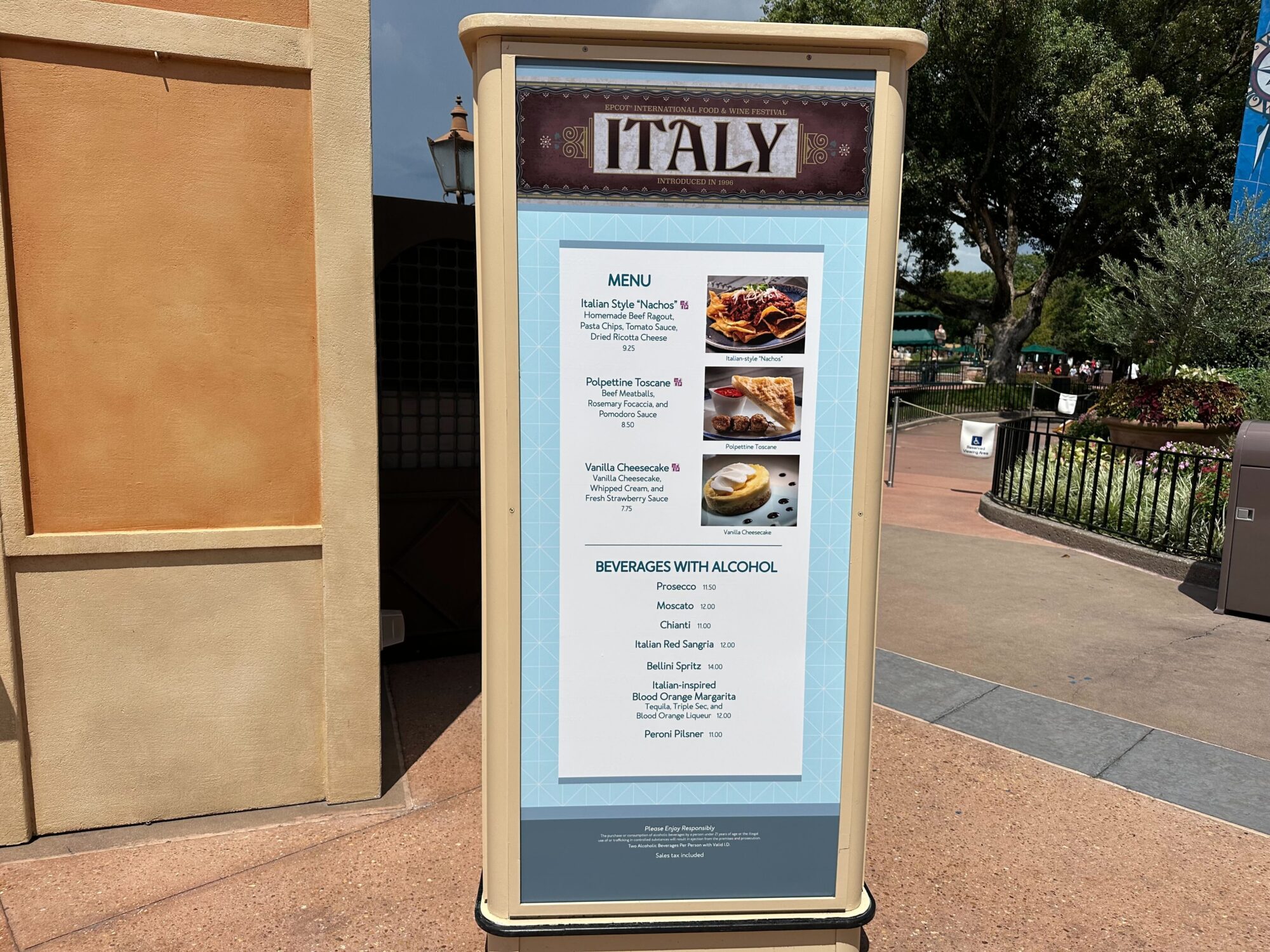 Menus (With Prices) for 2024 EPCOT International Food & Wine Festival 37