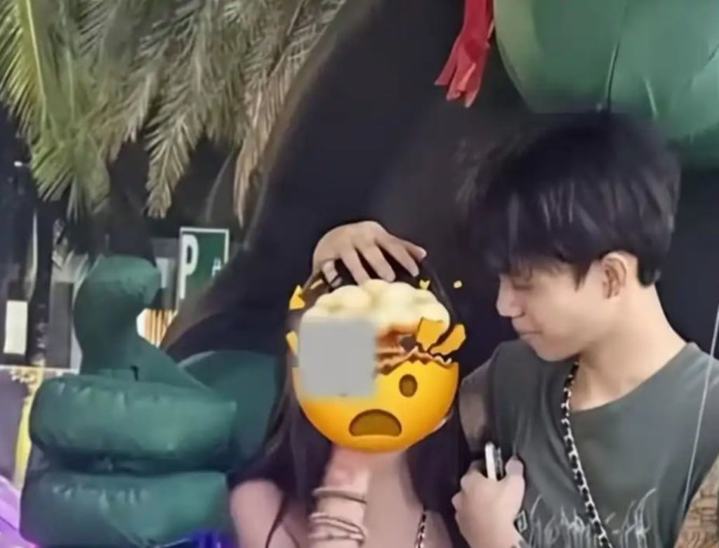 Huang was besotted with Zhou, whom he met at a billiards hall in southern China. Photo: Handout Huang was besotted with Zhou, whom he met at a billiards hall in southern China. Photo: Handout