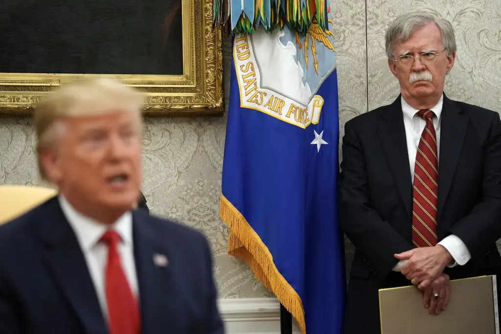 Bolton was an adviser to Trump during his first term in office (Chip Somodevilla/Getty Images)