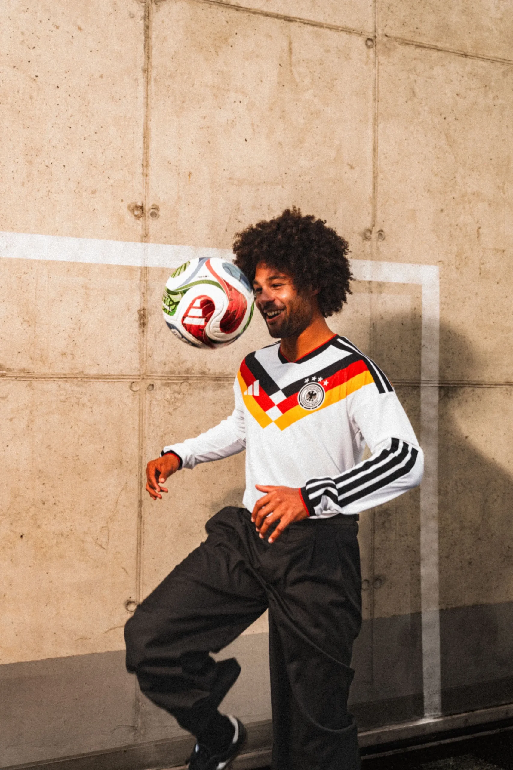 Germany's home kit for the 2026 World Cup. Image credit: Adidas