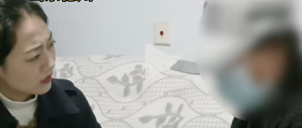 Shunned wife Yuan, left, is interviewed. She says she felt “betrayed” by her husband. Photo: Handout Shunned wife Yuan, left, is interviewed. She says she felt “betrayed” by her husband. Photo: Handout