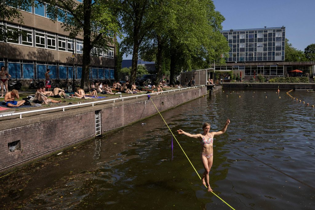 Heatwave in Amsterdam