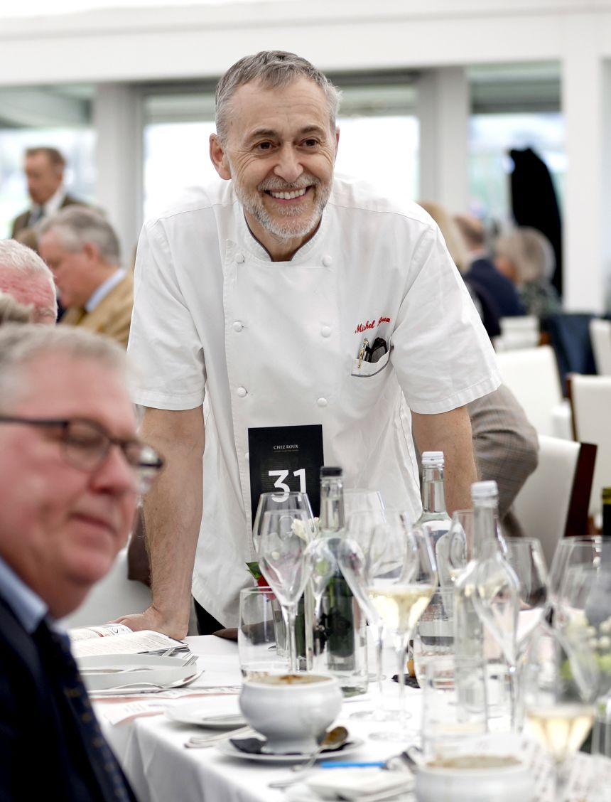 Chef Michel Roux Jr. closed his two-star Michelin restaurant Le Gavroche in 2024.